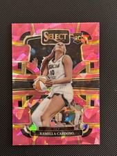 2024 Panini Select WNBA - Concourse Kamilla Cardoso #33 Pink Ice Prizm (RC)