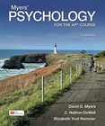 Myers Psychology for the AP Course by David Myers HARDBACK 9781319281168