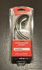 Verizon Wireless Jabra Earwave Universal Boom Headset 2.5mm Audio Jack NEW