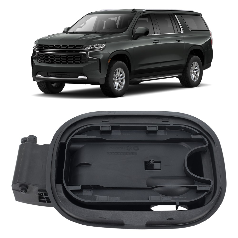 For Silverado 1500 2019-2024 6.6 Bed Gas Fuel Door Tank Filler Pipe Housing