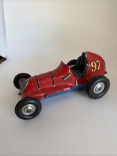Vintage ROY COX Champion #97 Red THIMBLE DROME TETHER TOY RACE CAR Mt3