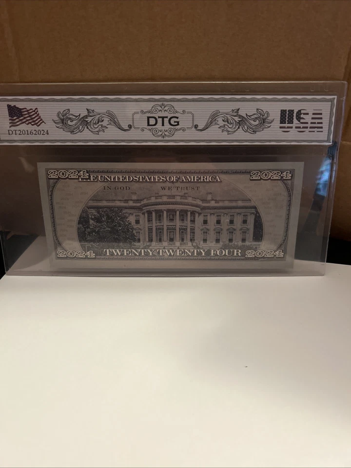 Billete Federal Return to Victory 2024 DONALD TRUMP gema sin circular 65 DTG SIN CIRCULAR Foto 2 de 4