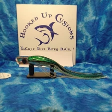 14" 6 1/2 oz Big Game Trolling Lure Wahoo Mahi Marlin Tuna 100%American Made.