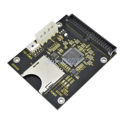 1-10pcs SD To 3.5'' 40Pin Male IDE Hard Disk Drive HDD Card Adapter Converter New