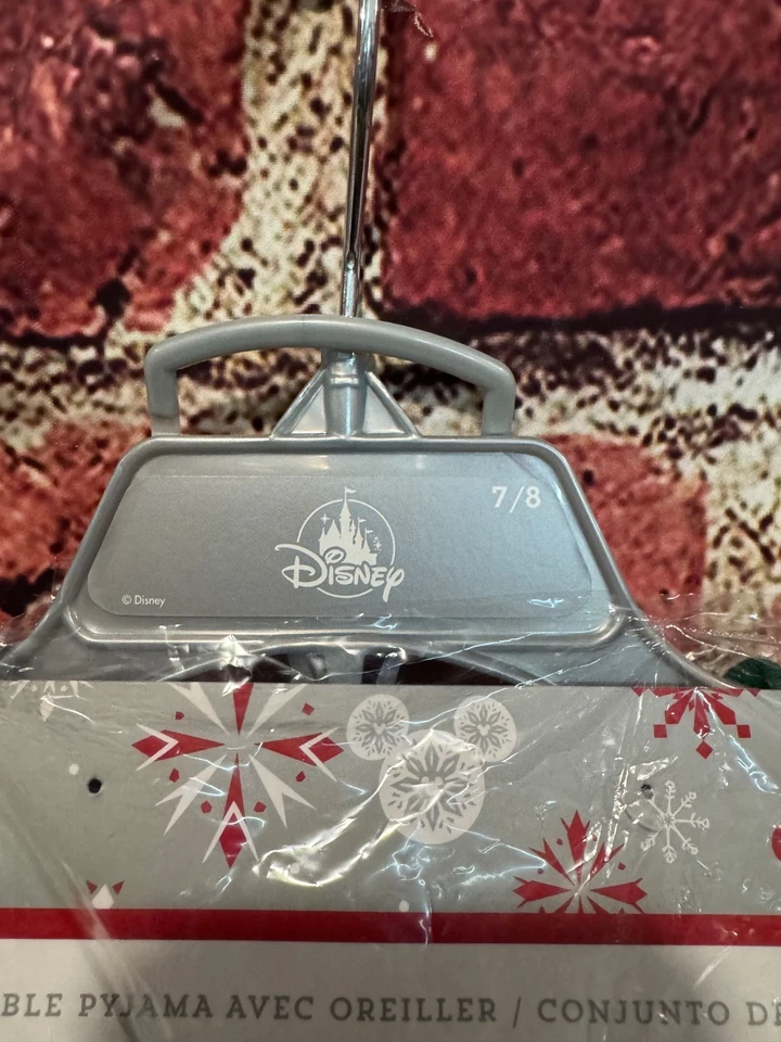 Juego de pijama para niños Pixar Toy Story de los parques de Disney con almohada talla 7/8 Rex nuevo en paquete Foto 4 de 4