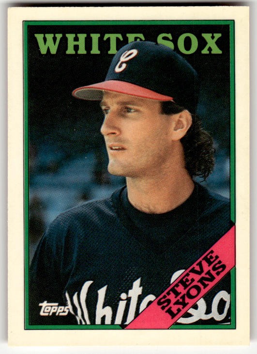 1988 Topps Tiffany Steve Lyons #108 Chicago White Sox SP