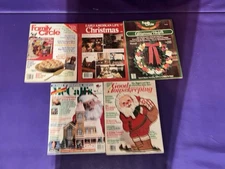 Christmas Magazine Lot Vintage Good House keeping Family Circle 
