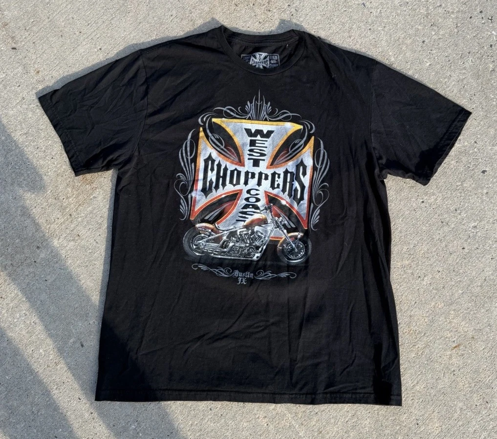 25+ West Coast Choppers Regular Size XL T-Shirts for Men for sale