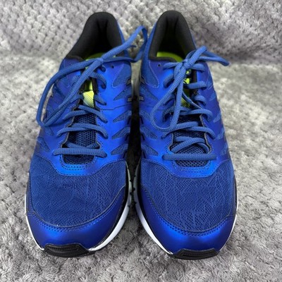 ASICS Gel Zaraca 4 Men s Running Shoes Blue Silver Size 9 EU 42.5 Lightweight