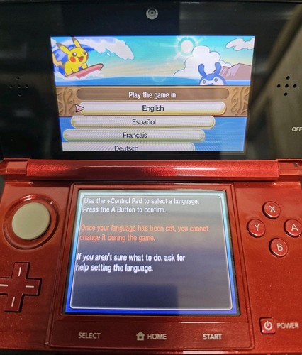 Nintendo 3DS Handheld-System CTR-001 (USA) - Cosmo-Rot mit 3 Nintendo DS Spielen - Bild 4 von 16