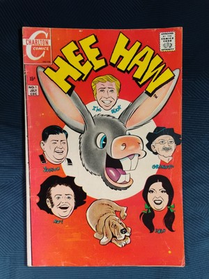 #ad HEE HAW #1 1970 FN Based on the hit TV Show Cool centerfold attached $32.00