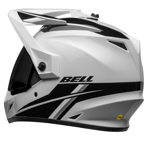 Bell MX-9 Adventure MIPS Alpine Helmet (Gloss White/Black) - Picture 7 of 11