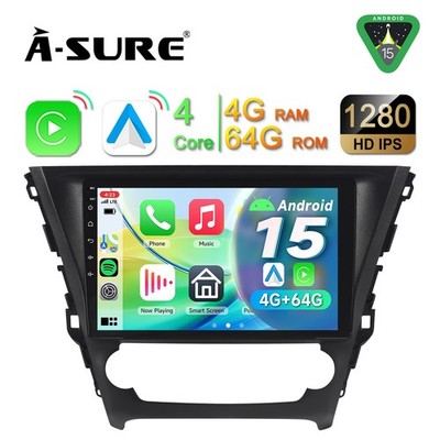 10'' Android 15 CarPlay Autoradio Für Toyota Avensis T27 2015-2018 GPS NAVI RDS