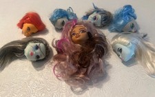 Monster High Bag of Heads/ Lot of 7