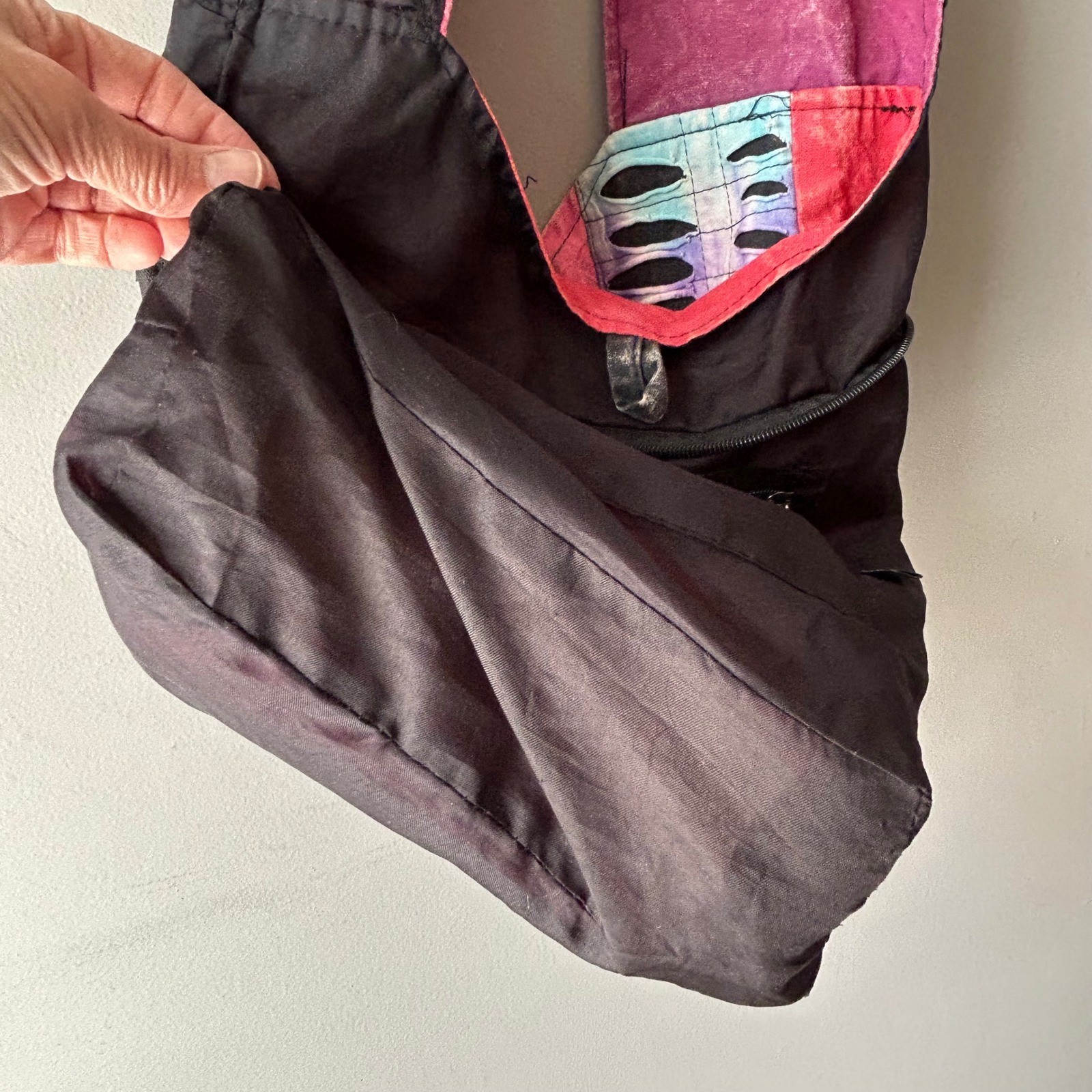 Boho Patchwork Eagle American Flag Shoulder Bag H… - image 9