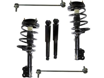 Front and Rear Shock Strut Coil Spring Sway Bar Link Kit For Santa Fe GD68D7