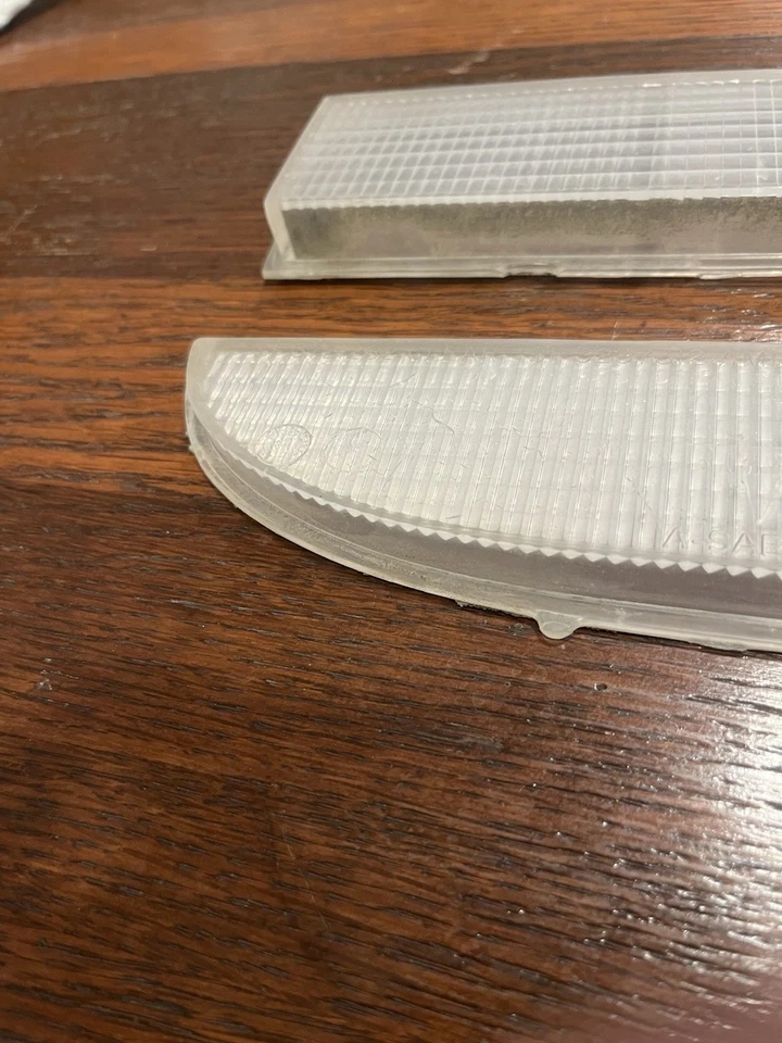 Par transparente de lentes de señal de giro AMC Concord 79-83 OEM Foto 3 de 4