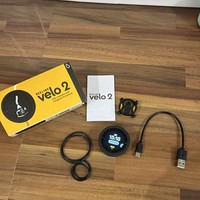 Beeline Velo 2 Bike Computer GPS Clock Black/Yellow with Mount USB Cable Manual