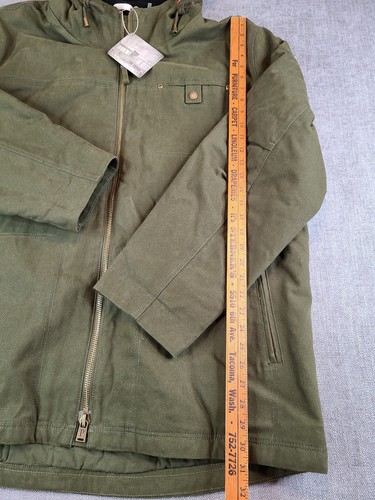*NWT* Pendleton Jacket Mens XXL Saddle Brothers Canvas Chore Field Sherpa Parka - Picture 6 of 8