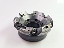 SECO 4" R220.13-04.00-12 Indexable Face Mill 45 Degree Milling Cutter