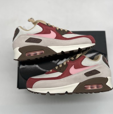 Size 8 NEW 2021 Nike Air Max 90 NRG Bacon Brown Pink White Red DQM AM AM90 Dave