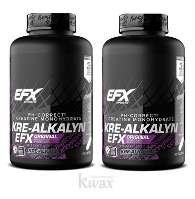 (EUR 149,71/kg) 2er-Pack - EFX - Kre-Alkalyn 2 x 240 Kapseln Clear Caps