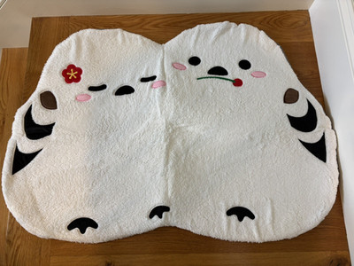 New Shima Enaga Fluffy Die Cut Floor Mat 100cm