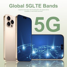 Unlocked 16 PRO MAX 5G Phone  4+128GB Smartphone Android Cheap Phone 6800mAh 6