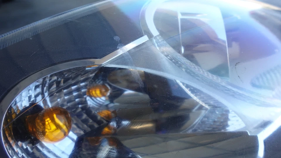 Faro lateral derecho pasajero derecho Jaguar X150 XK XKR 2007 PROBADO NO AFS OCULTO OEM Foto 2 de 4