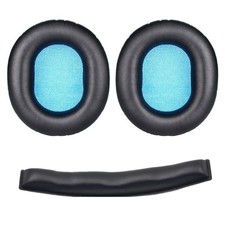 Headphone Earpads Cushion Headband Cover For Sennheiser HD8 DJ HD6 MIX Earphone