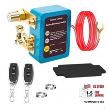 Smart Battery Disconnect Switch 12V 240A - Remote Kill Switch Side Installation