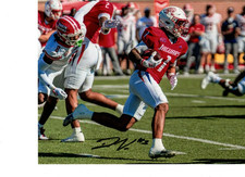 DEVIN VOISIN SOUTH ALABAMA JAGUARS SIGNED/AUTOGRAPHED 8X10 PHOTO W/COA #1