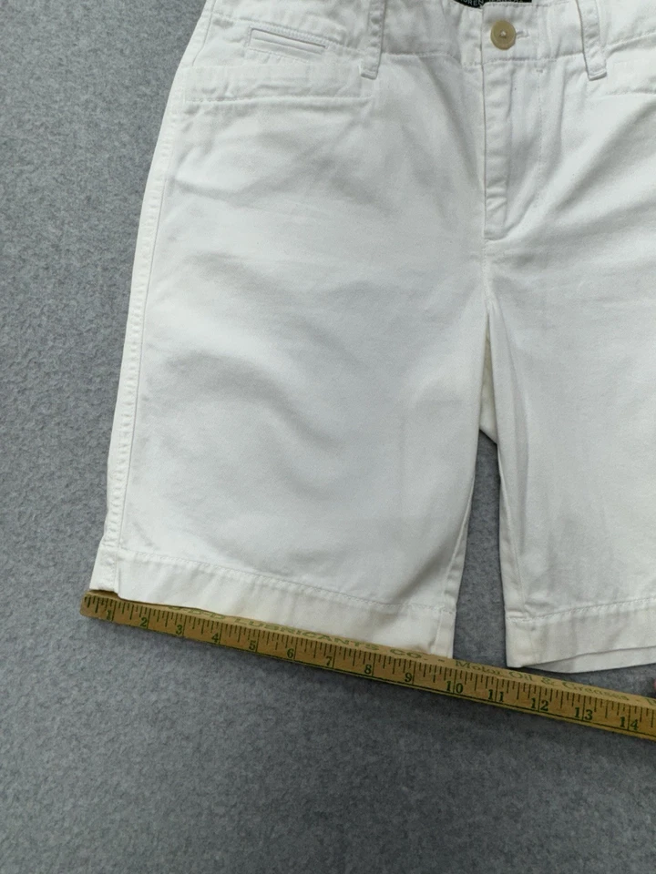 Pantalones Cortos Lauren Jeans Co Para Mujer Talla 2 28 Blanco Informal Aire Libre Golf Fiesta Elegante Foto 4 de 4