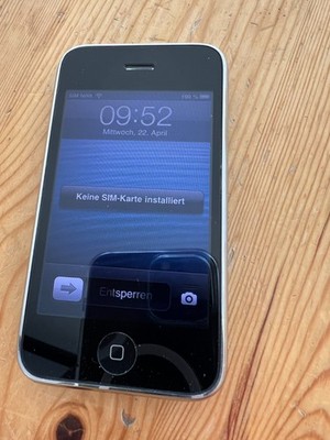Apple iPhone 3GS - 32GB - Schwarz (Ohne Simlock) A1303 (GSM)