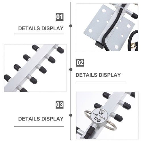 Wireless Network Antenna Outdoor Wifi Directional Long Range for Distance - 第 6/12 張圖片