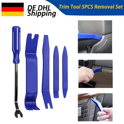 5PCS Auto Trim Removal Tool Kit Set Türverkleidung Befestigung Auto Dashboard DE