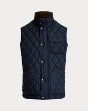 Polo Ralph Lauren Beaton Men  s XXL Quilted Utility Vest Navy 268