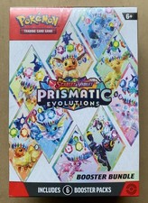 Pokémon TCG Scarlet & Violet Prismatic Evolutions Booster Bundle ENG Sealed