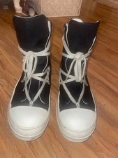 RICK OWENS DRKSHDW Hexa Sneakers Black/Milk