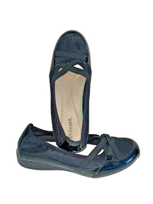Womens Shoe Size 8 Flats Black Comfortable Business Work Office Slip On