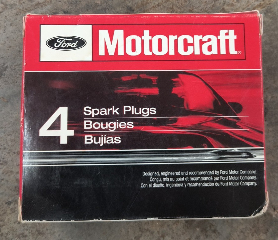 Set of 4 Motorcraft Spark Plugs SP-417 Escape Mariner Tribute 3.0L V6 05-08