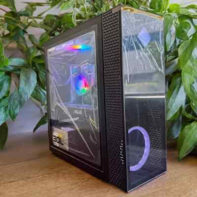 Custom Gaming PC RGB i7 UP 32GB RAM 512GB SSD 1TB HDD RTX3050 6GB WiFI 6 Win11