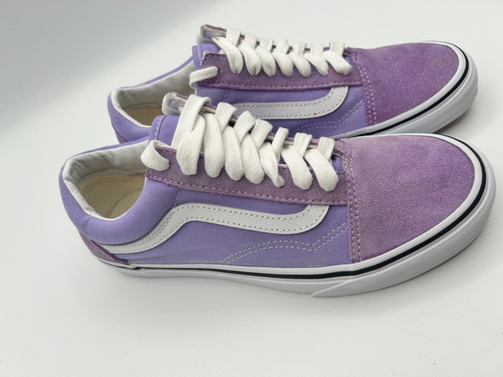 SAOLA Vans Unisex Off The Wall 751505 Viola Scarpe Casual Sneakers Taglia M 6 5 W 8 0