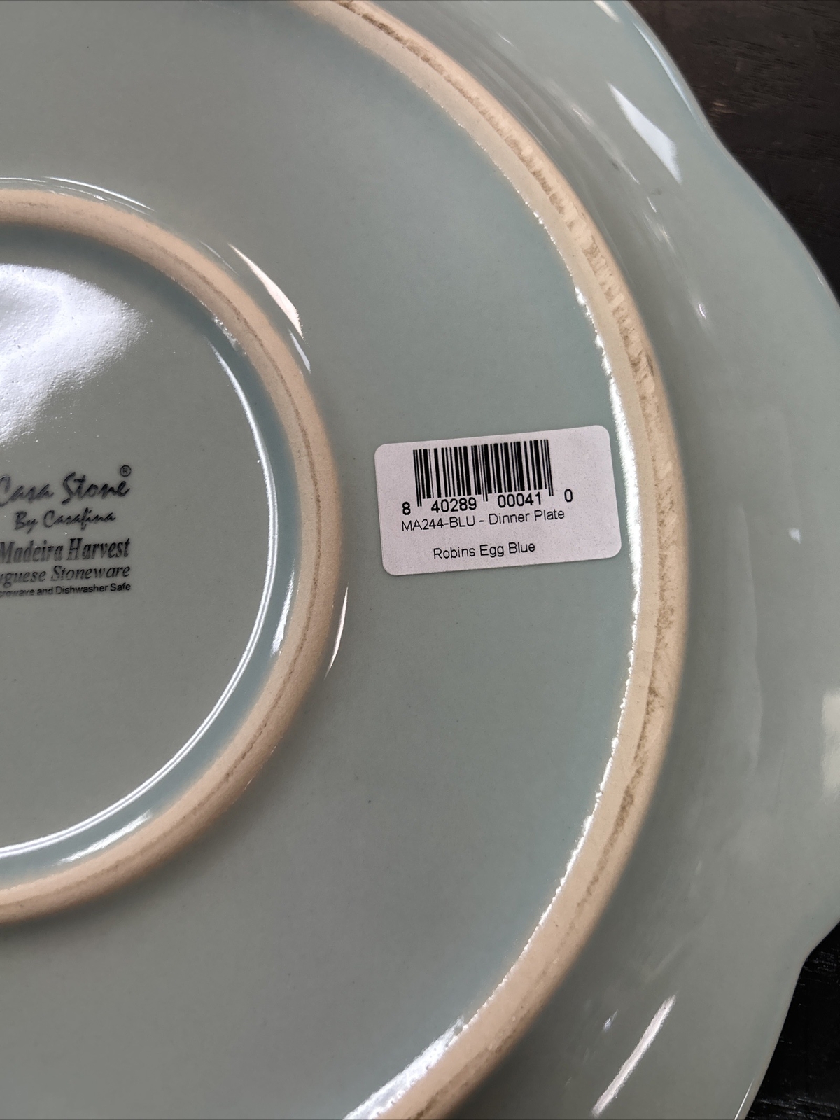 Casafina Madeira Harvest Robins Egg Blue Dinner Plate eBay