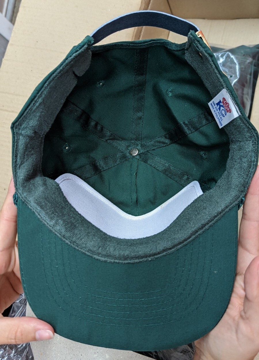 Vintage KC Deadstock Rope Trucker Hat Cap Green NOS 1… Gem