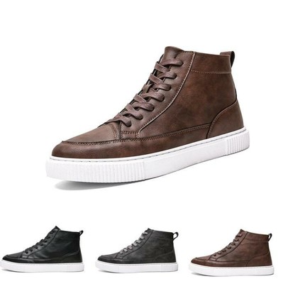 Mens High Top Casual Outdoor Running Sneakers Walking  display picture 1