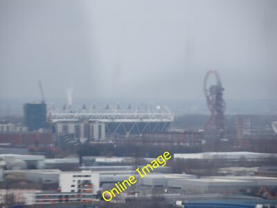 Photo 12x8 View of the Olympic Stadium and Arcelo-Mittal Orbit sculpture f c2013