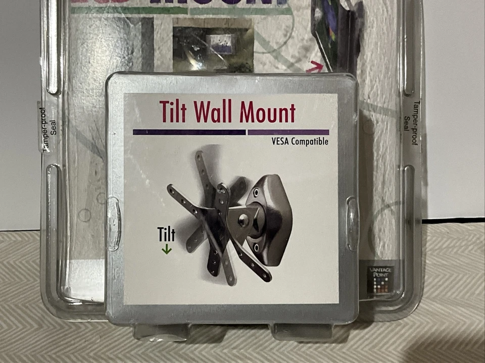 New AXSYS LCD Tilt Wall Mount VESA-AXWL01-S (Silver) New In Box-See Des. - Image 2 of 4