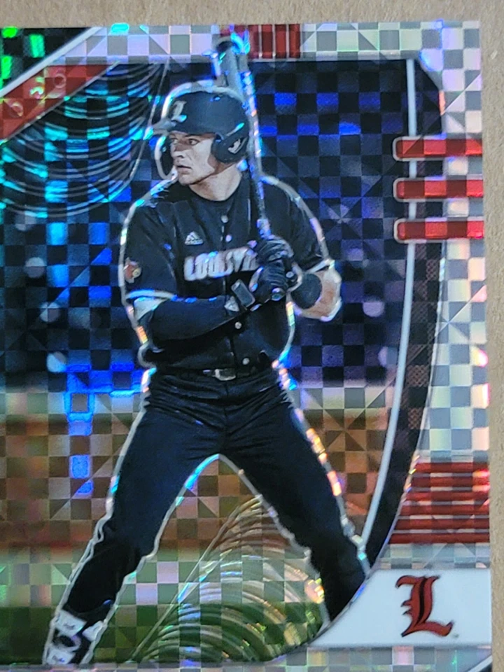 Zach Britton 2020 Panini Prizm Selecciones del draft Prospect Power Plaid 13/35 Yankees Foto 3 de 4