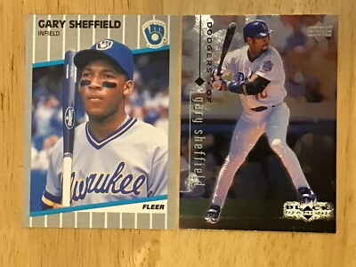 Gary Sheffield Base/Inserts - You Pick - $2.00 or 2 Card Minimum